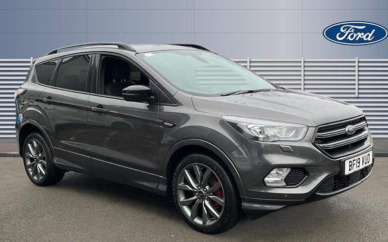 Grey Used 2019 Ford Kuga ST-Line SUV | £15,771 (Fair price) - Image 1/4