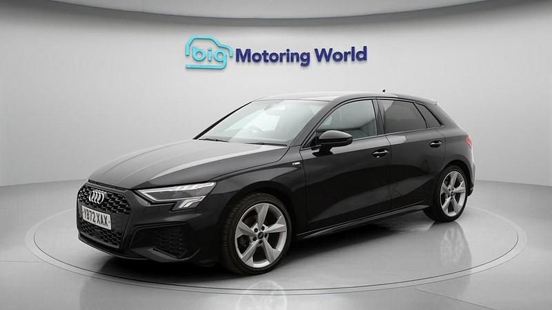 Used Audi A3 Sportback S-Line 150 HP (110 kW) 2023 Black Hatchback