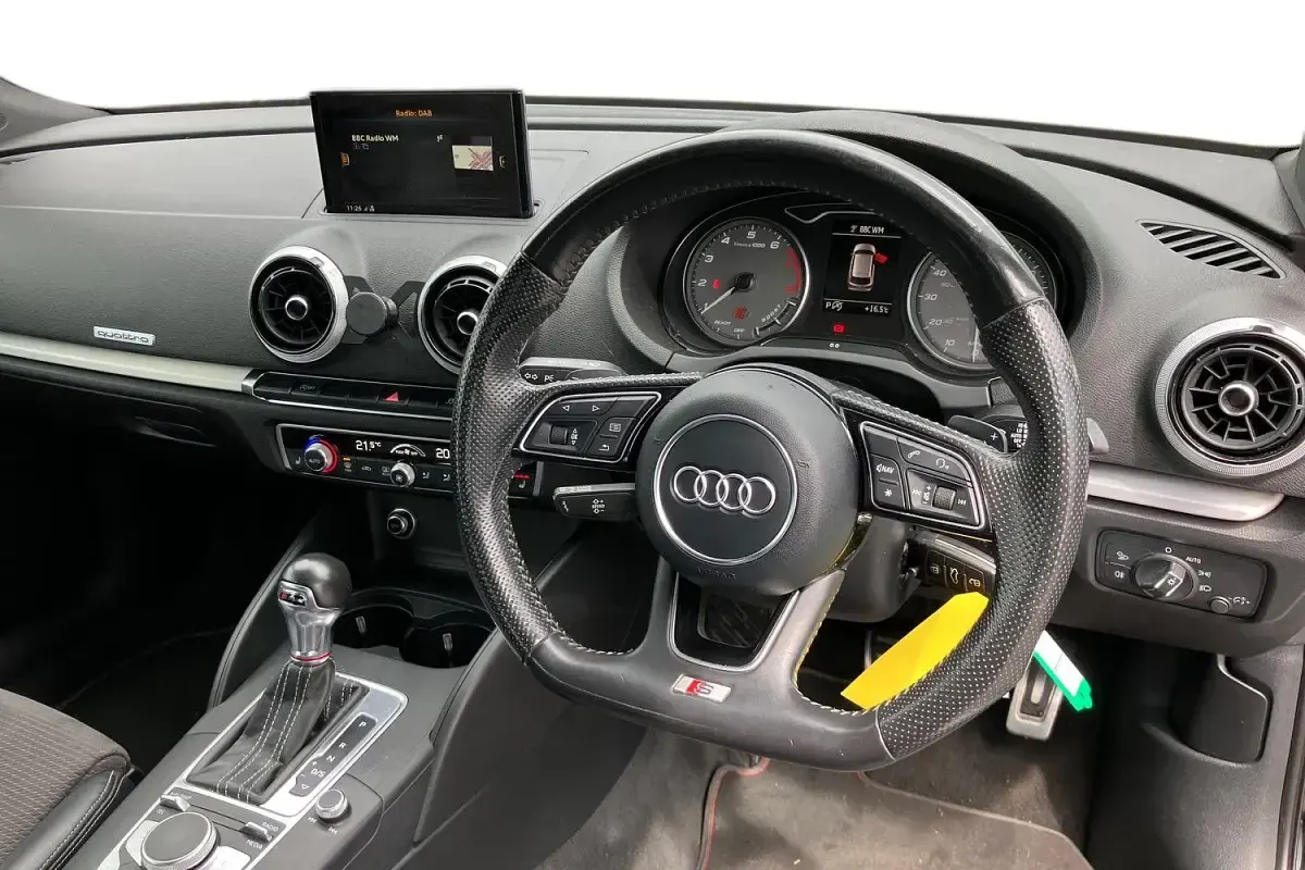 Used Audi A3 Comfort 2017 Black Hatchback