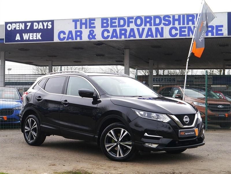 Used Nissan Qashqai N-Connecta 160 HP (117 kW) 2019 Black SUV