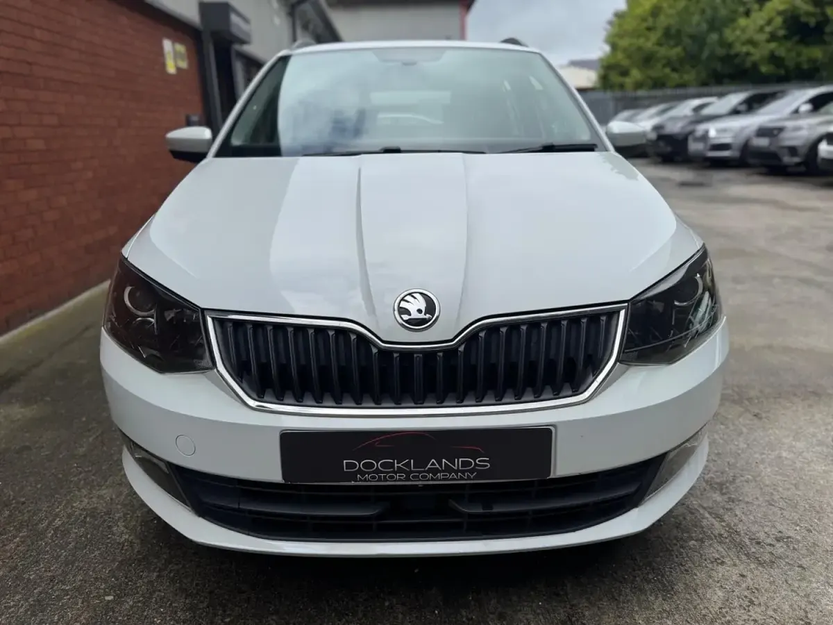 Used Skoda Fabia SE L 110 HP (80 kW) 2017 White Estate