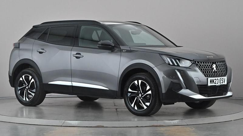 Grey Used 2023 Peugeot 2008 GT SUV | £18,949 (Fair price) - Image 1/4