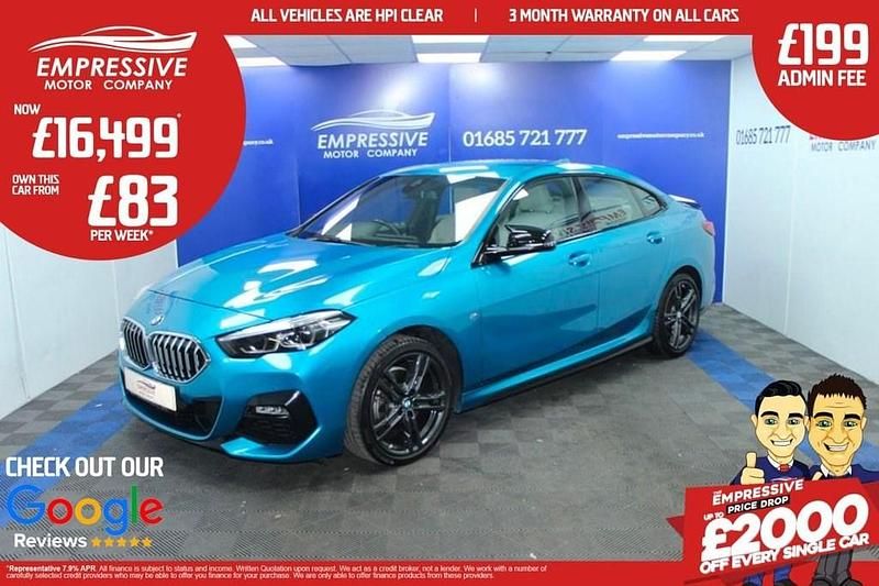 Blue Used 2021 BMW 218 M Sport Coupe | £16,499 (A bit pricey) - Image 1/4