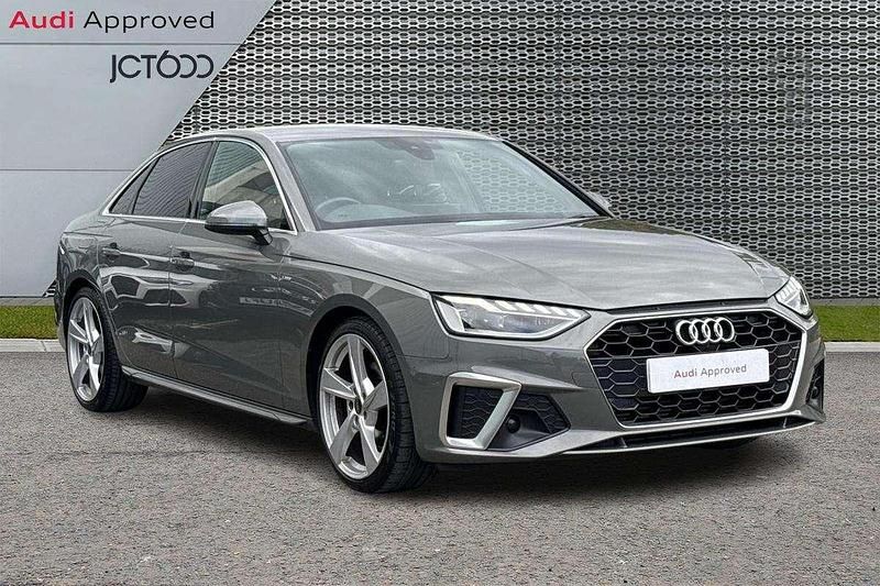 Grey Used 2022 Audi A4 S-Line Sedan | £20,500 (Fair price) - Image 1/4