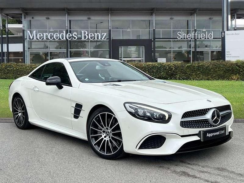 White Used 2020 Mercedes SL400 Edition Cabriolet | £43,287 (A bit pricey) - Image 1/4