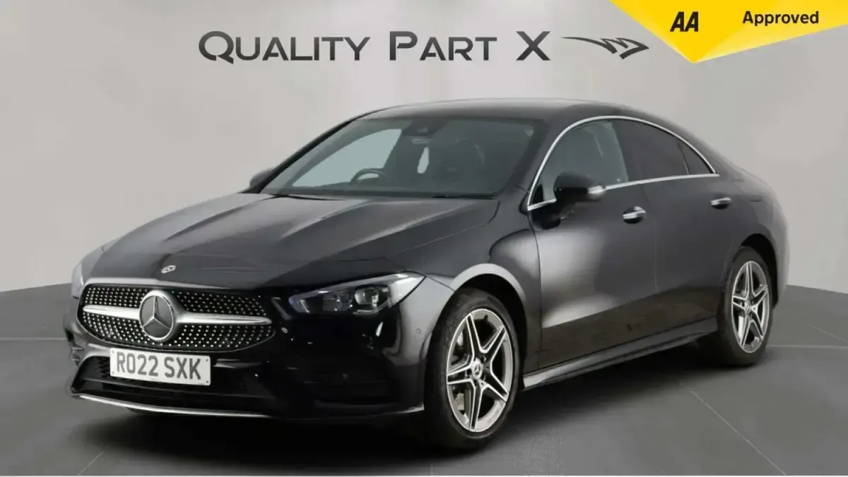 Usado Mercedes CLA250e AMG line 2022 Preto Sedan
