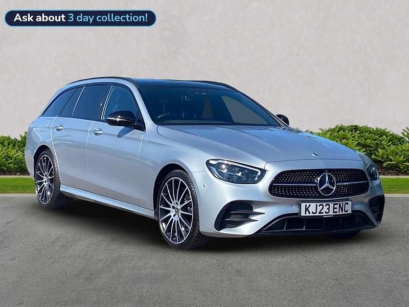 Silver Used 2023 Mercedes E300 AMG line Estate | £41,499 (A bit pricey) - Image 1/2
