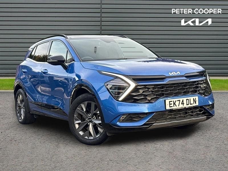 Blue Used 2024 Kia Sportage GT-Line S SUV | £30,495 (Good price) - Image 1/4