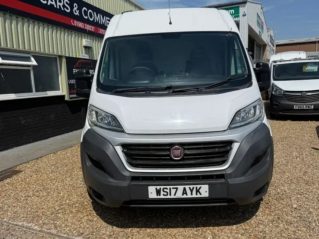 Used Fiat Ducato S 115 HP (84 kW) 2017 White Van