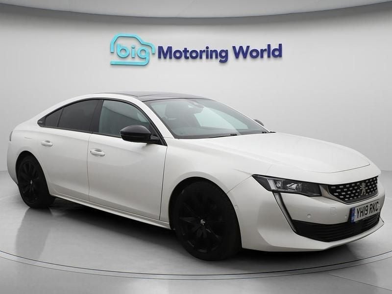 White Used 2019 Peugeot 508 GT-line Hatchback | £11,000 (Fair price) - Image 1/4