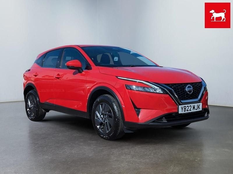 Red Used 2022 Nissan Qashqai Acenta Premium SUV | £17,240 (Fair price) - Image 1/4