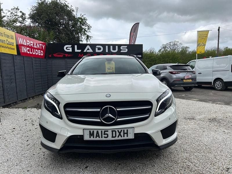 Used Mercedes GLA200 AMG line 136 HP (100 kW) 2015 White SUV