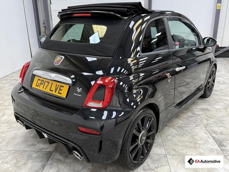 Used Abarth 595 Turismo 165 HP (121 kW) 2017 Black Cabriolet
