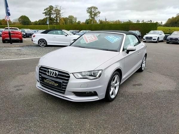 Used Audi A3 Cabriolet Sport 110 HP (80 kW) 2015 Grey Cabriolet