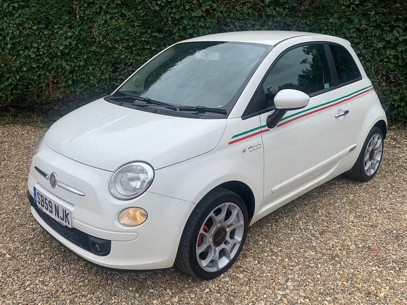 Used Fiat 500 Sport 99 HP (72 kW) 2010 White Hatchback