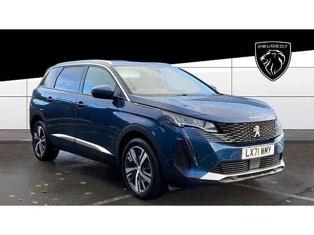 Blue Used 2021 Peugeot 5008 Allure Premium MPV | £21,561 (Fair price) - Image 1/4