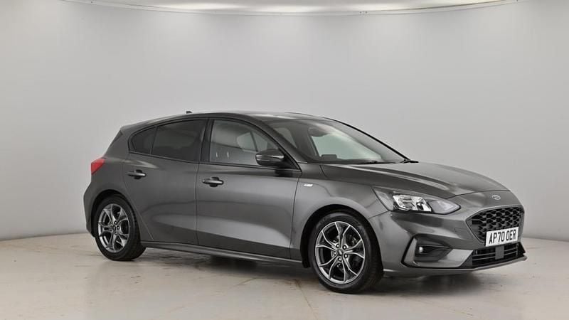 Grey Used 2020 Ford Focus ST-Line Hatchback | £13,395 (Fair price) - Image 1/4