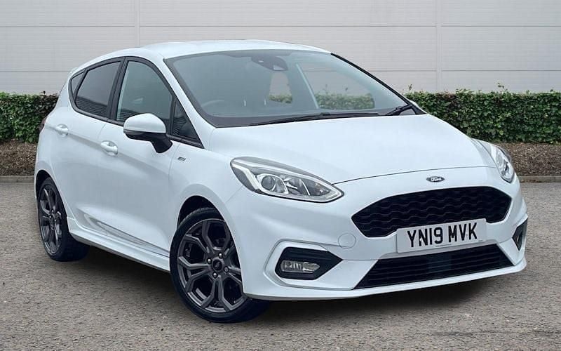 Used Ford Fiesta ST-Line X 140 HP (102 kW) 2019 White Hatchback