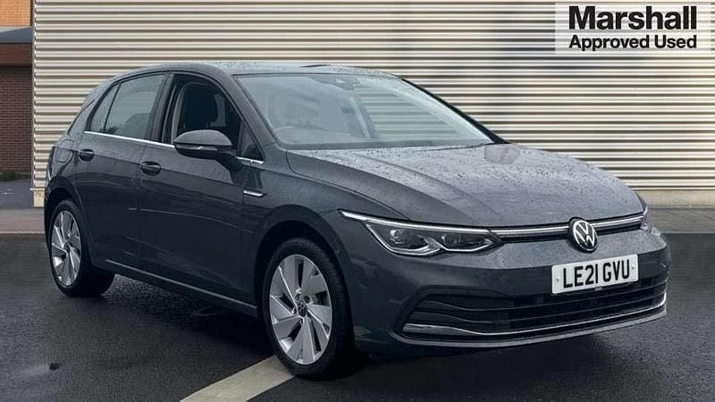 Grey Used 2021 VW Golf VIII Style Hatchback | £19,863 (Good price) - Image 1/4