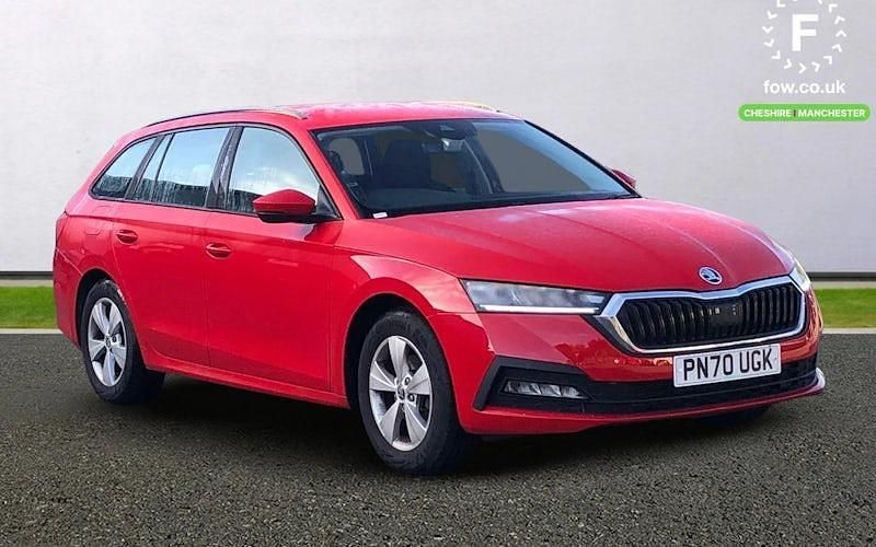 Red Used 2020 Skoda Octavia SE First Edition Estate | £17,699 (A bit pricey) - Image 1/3