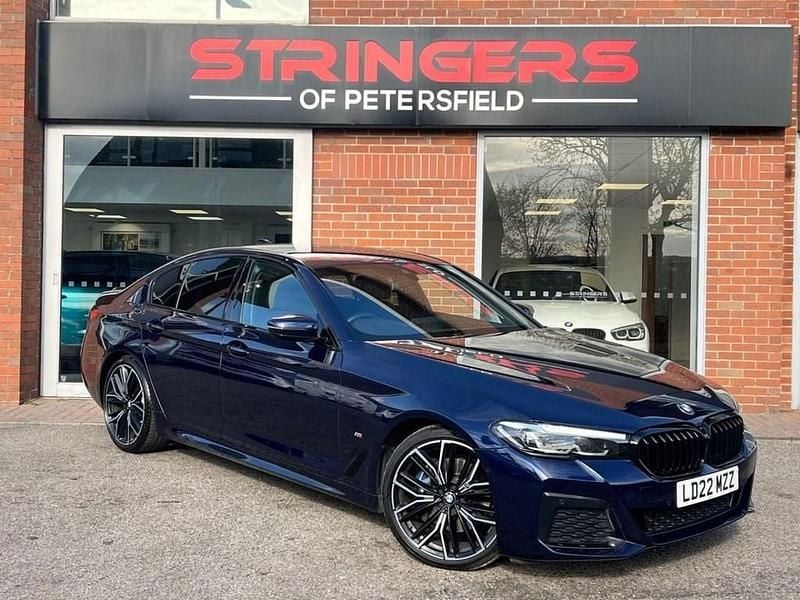 Used BMW 520 M Sport 2022 Blue Sedan
