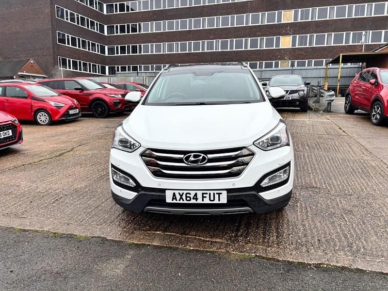 Used Hyundai Santa Fe Premium SE 2015 White SUV