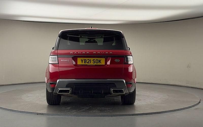 Used Land Rover Range Rover Sport HSE 300 HP (220 kW) 2021 Firenze red SUV