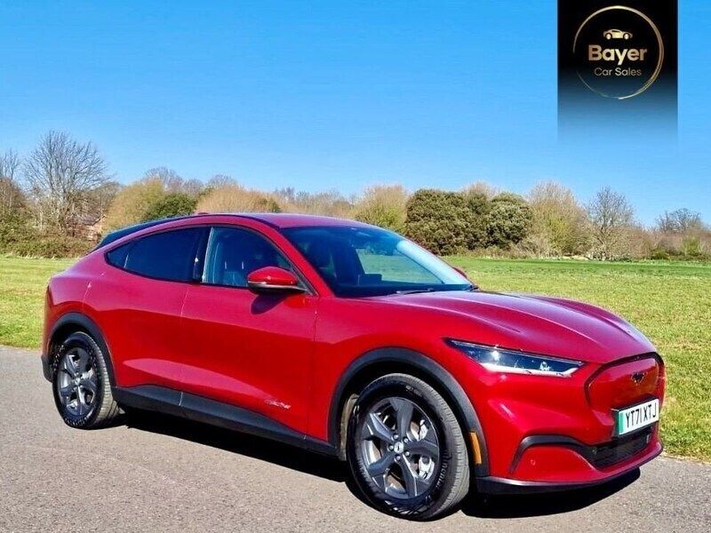 Red Used 2021 Ford Mustang Mach-E Standard Range SUV | £20,985 (Good price) - Image 1/4