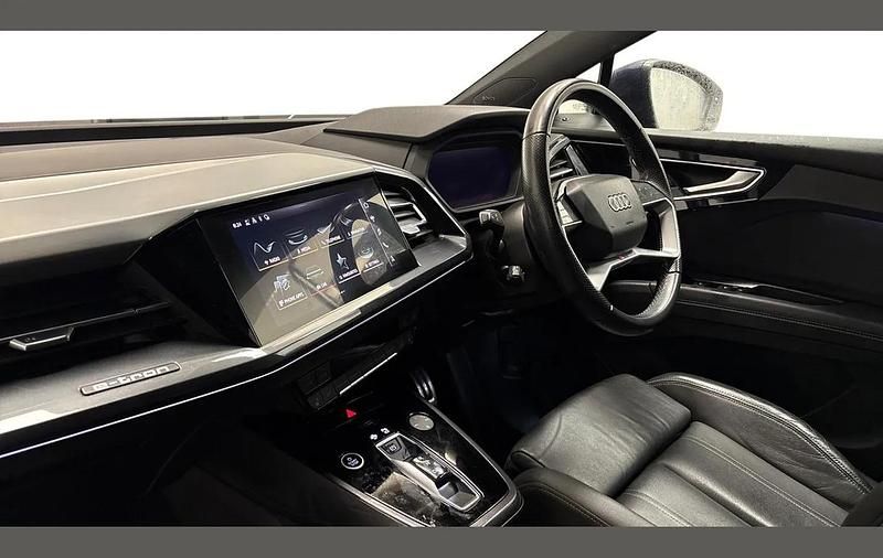 Used Audi Q4 e-tron S-Line 150 kW (204 HP) 2022 Blue SUV