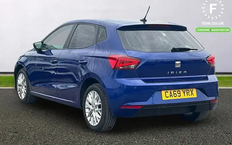Używany Seat Ibiza SE Technology 95 KM (69 kW) 2020 Niebieski Hatchback