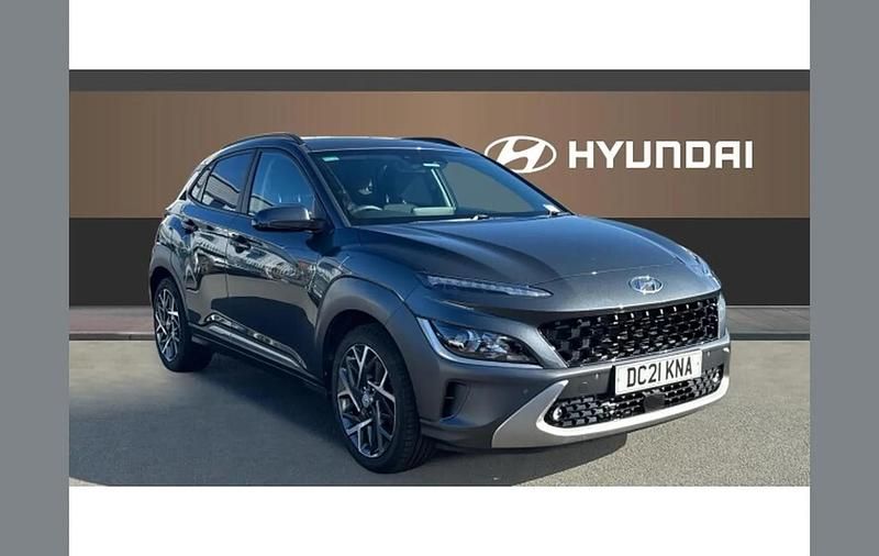 Grey Used 2021 Hyundai Kona Premium SUV | £16,658 (Fair price) - Image 1/4