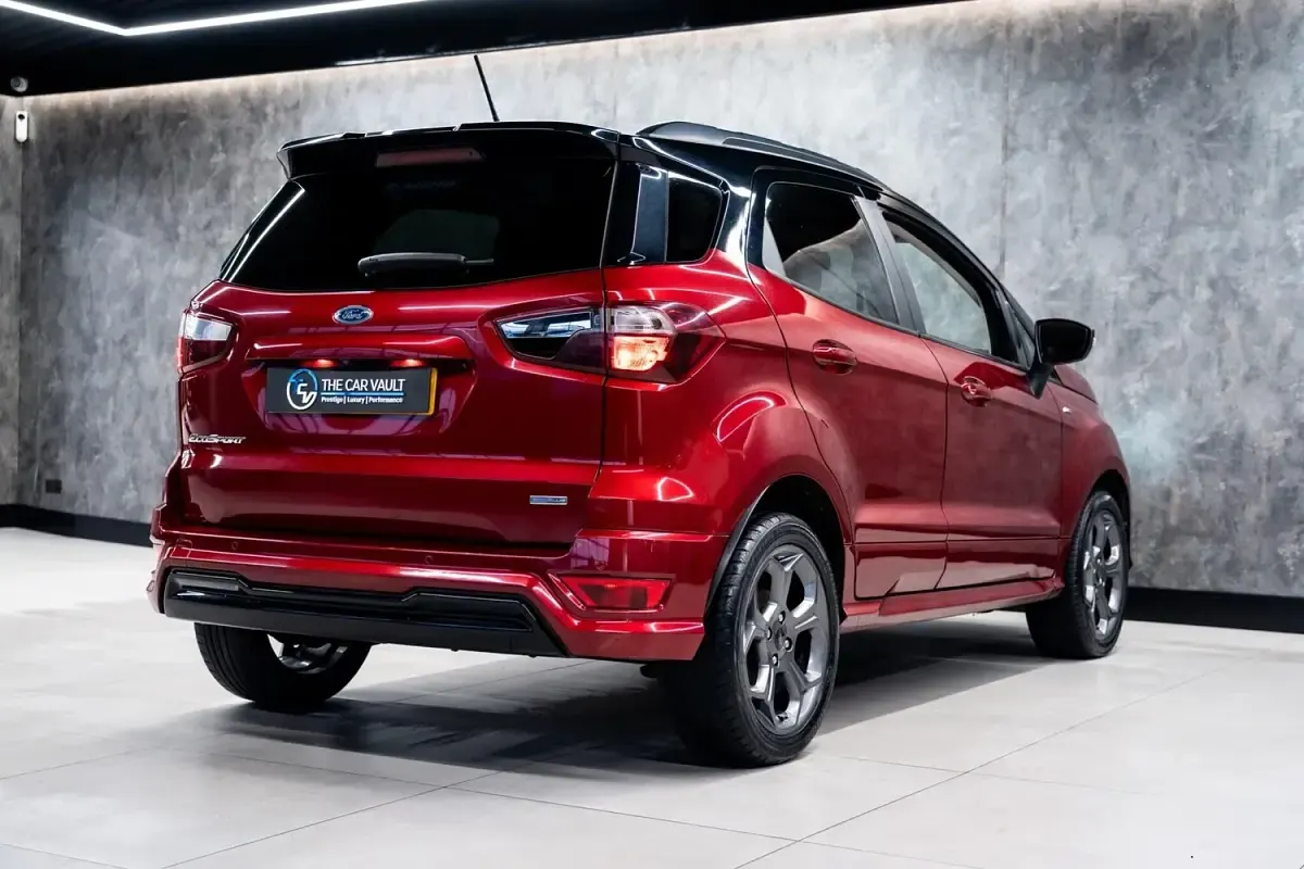 Used Ford Ecosport ST-Line 100 HP (73 kW) 2018 Red SUV