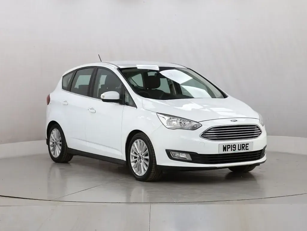 Używany Ford C-MAX Titanium 125 KM (91 kW) 2019 Biały Minivan