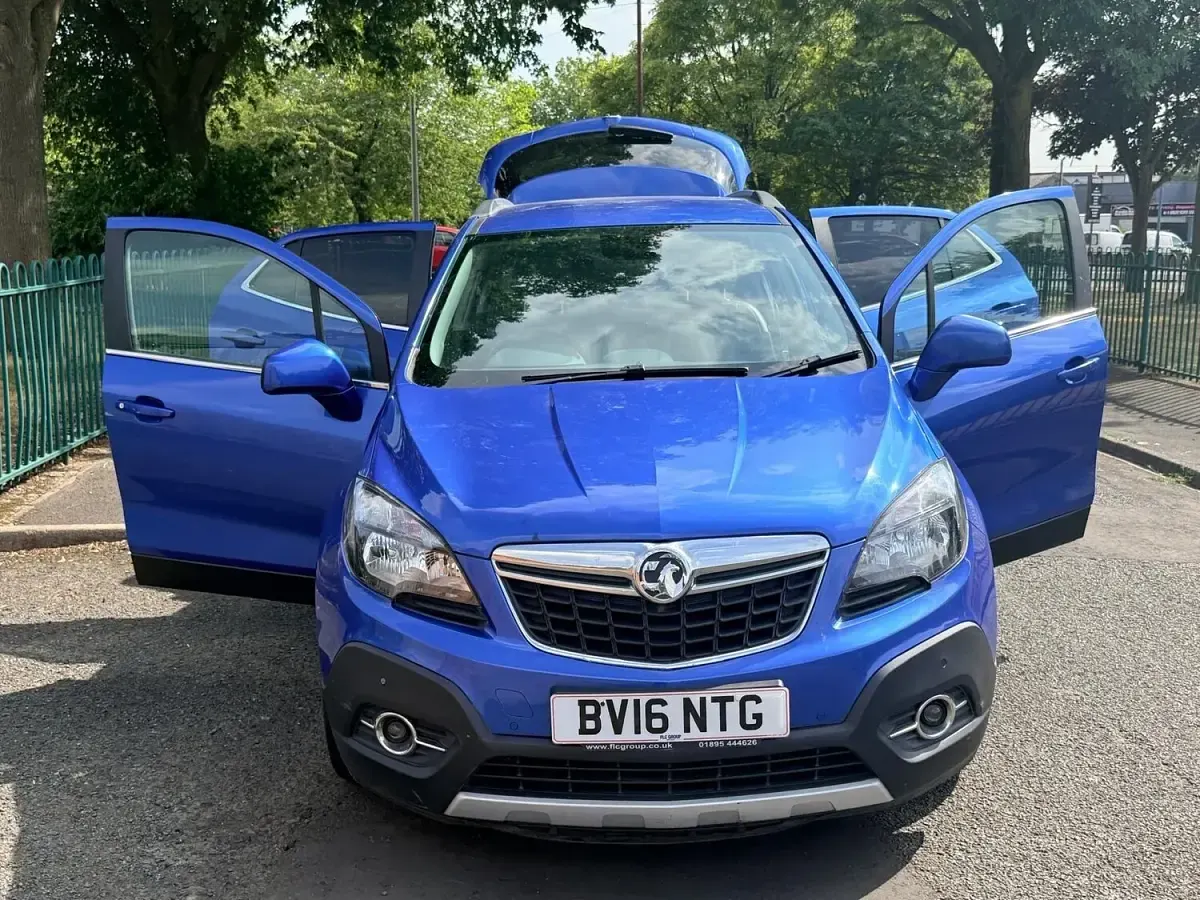 Used Vauxhall Mokka 136 HP (100 kW) 2016 Blue SUV