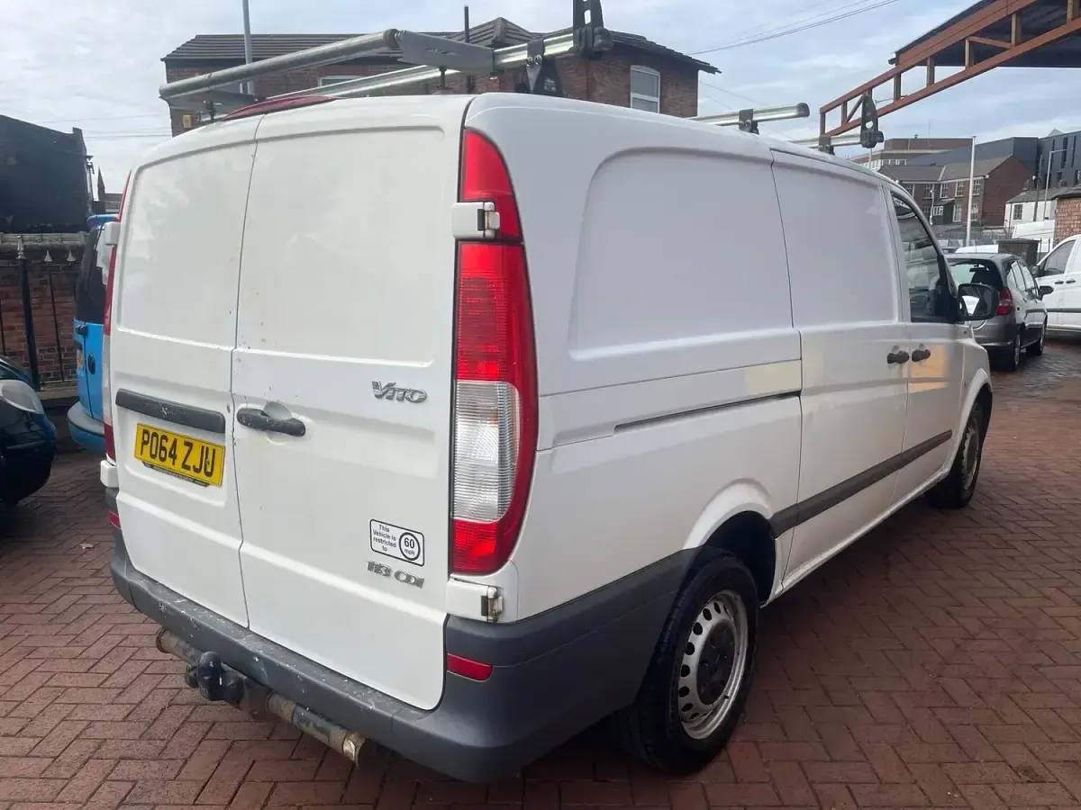 Used Mercedes Vito 136 HP (100 kW) 2014 White Van