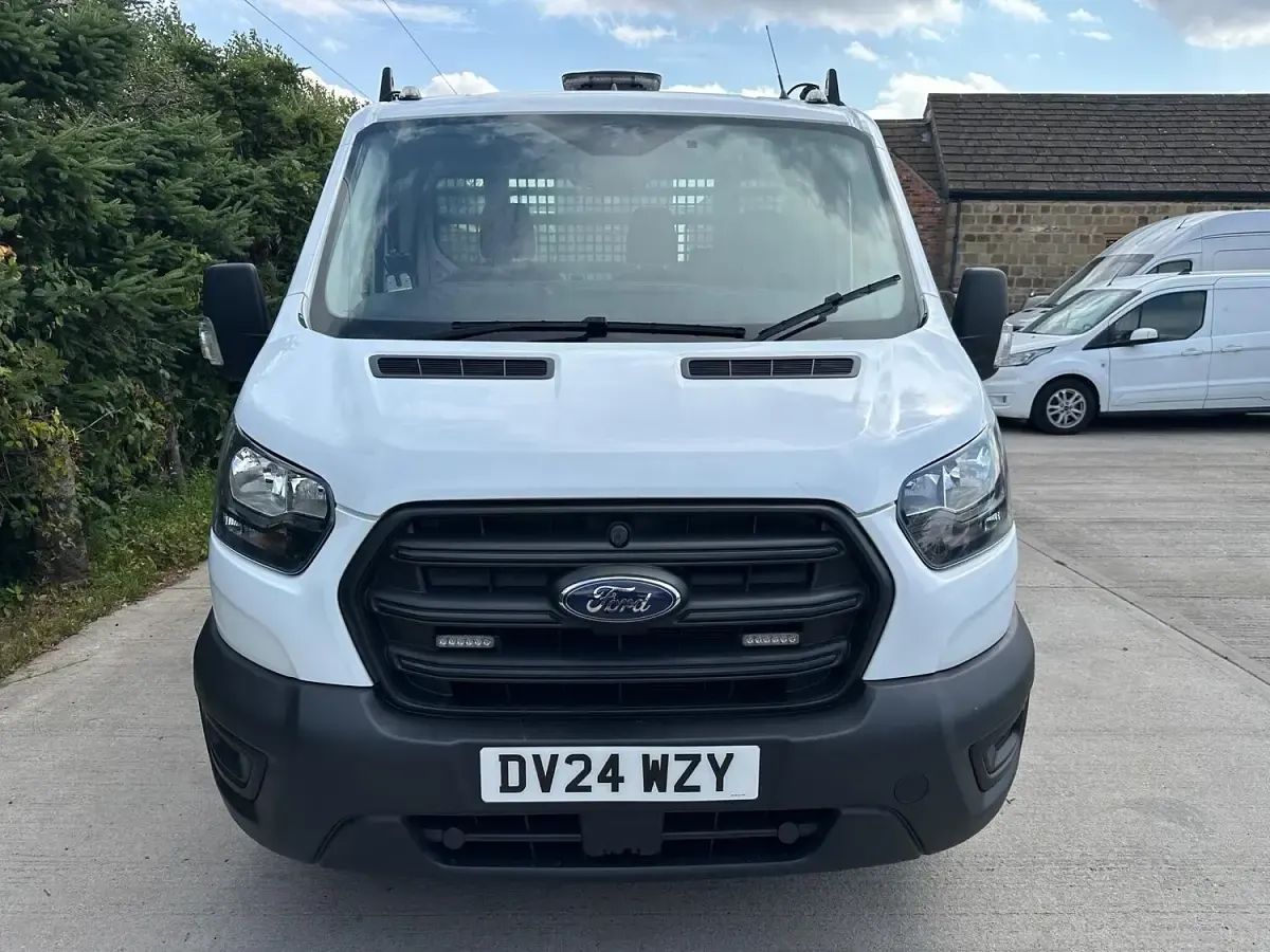 Used Ford Transit 130 HP (95 kW) 2024 White Van