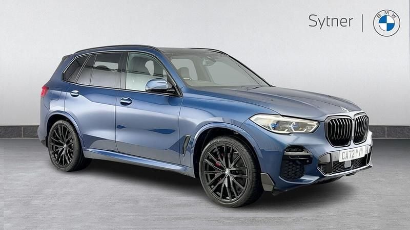 Blue Used 2023 BMW X5 M Sport SUV | £48,000 (Good price) - Image 1/4