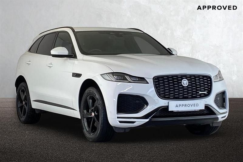 White Used 2022 Jaguar F-Pace R-Dynamic SUV | £33,500 (A bit pricey) - Image 1/4