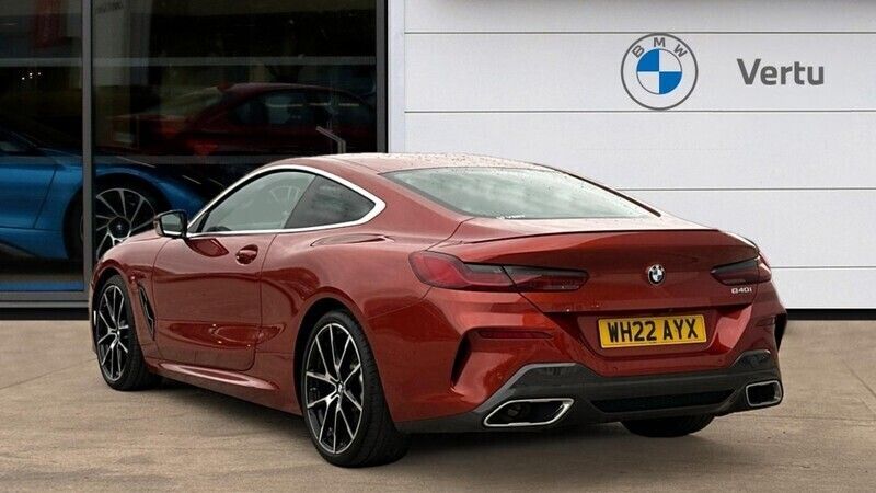 Used BMW 840 Comfort Edition 333 HP (244 kW) 2022 Orange Coupe