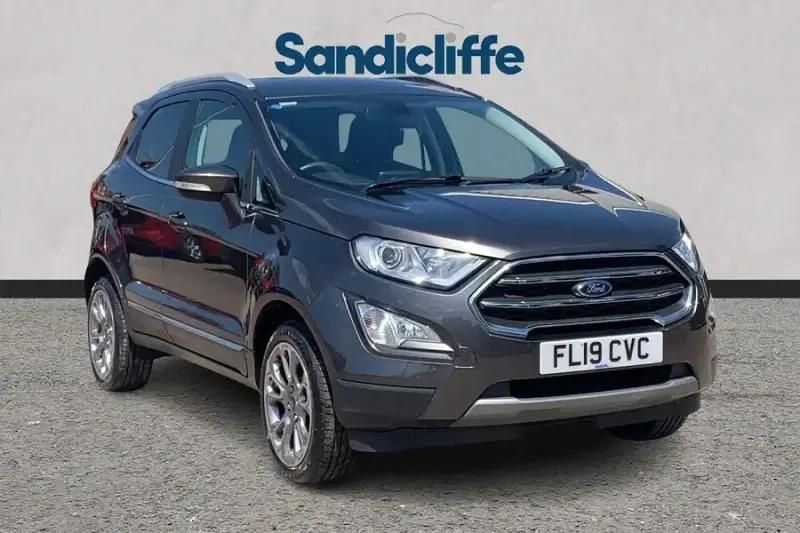 Grey Used 2019 Ford Ecosport Titanium SUV | £10,576 (Fair price) - Image 1/4