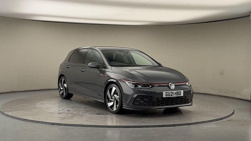 Used VW Golf VII GTI 245 HP (180 kW) 2021 Dolphin gray metallic/dolphin gray metallic Hatchback