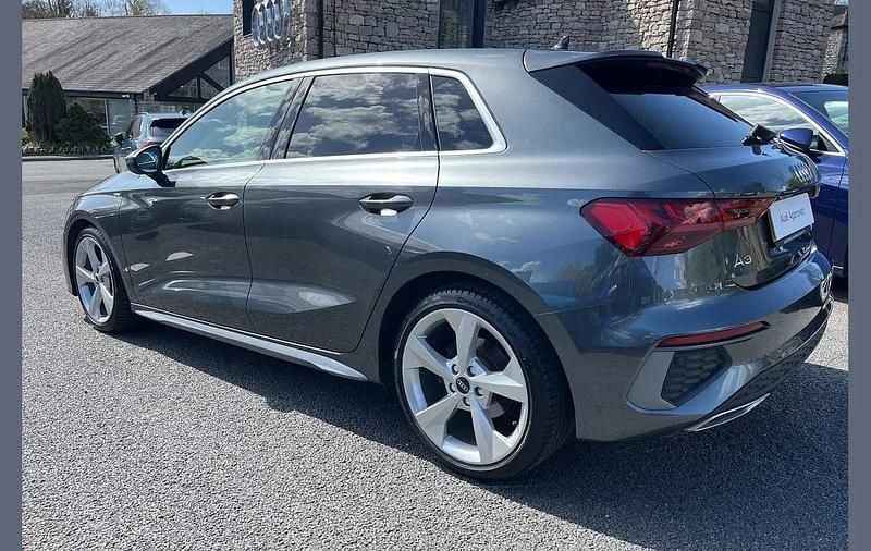 Used Audi A3 S-Line 148 HP (108 kW) 2022 Grey Hatchback