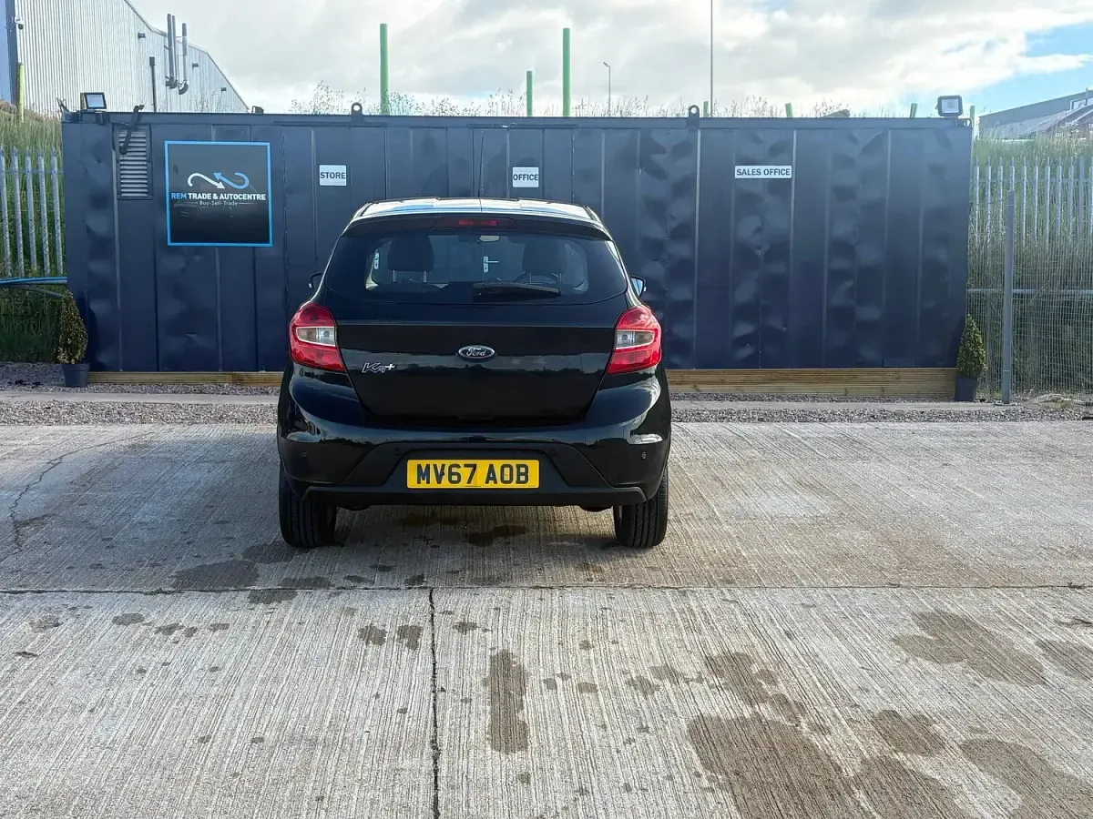 Used Ford Ka Plus Zetec 2017 Black Hatchback