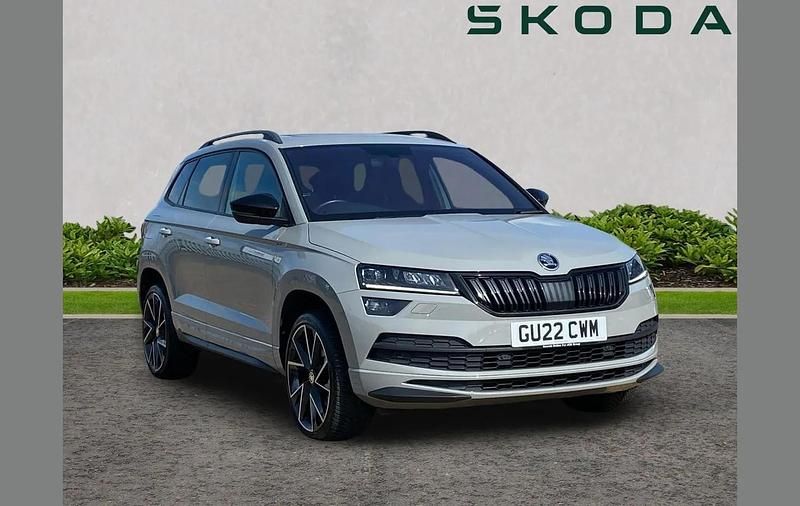 Used Skoda Karoq SportLine 150 HP (110 kW) 2022 Grey SUV