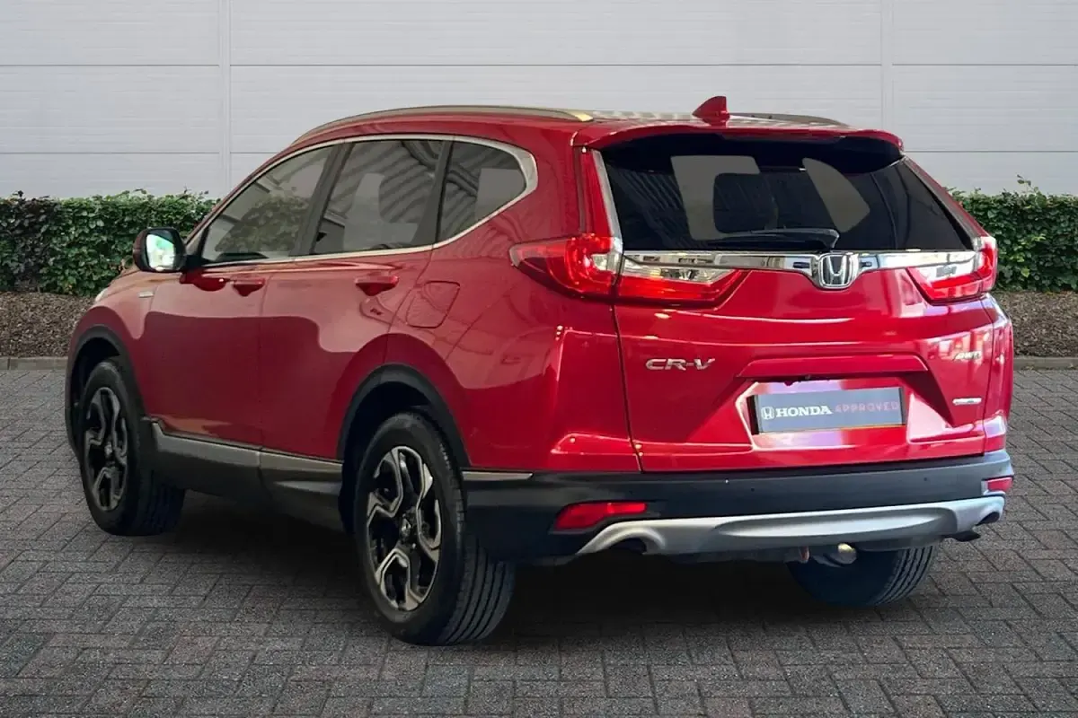 Used Honda CR-V Hybrid 184 HP (135 kW) 2019 Red SUV