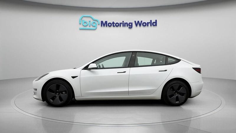 Used Tesla Model 3 Long Range AWD 366 kW (498 HP) 2021 White Sedan