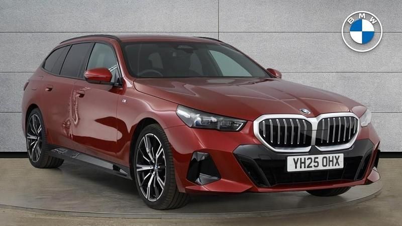 Red Used 2025 BMW 520 M Sport Estate | £42,995 (Fair price) - Image 1/4