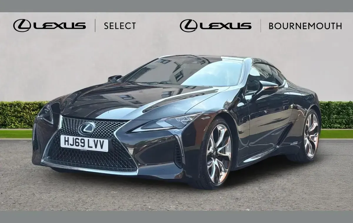 Used Lexus LC 500 Sport Line 353 HP (259 kW) 2019 Black Coupe