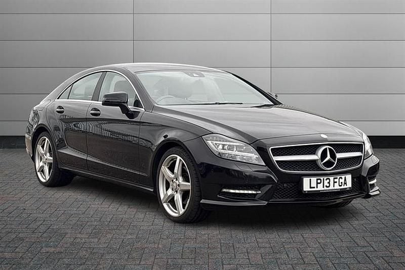 Obsidian black Used 2013 Mercedes CLS250 AMG Sedan | £8,790 (Fair price) - Image 1/4
