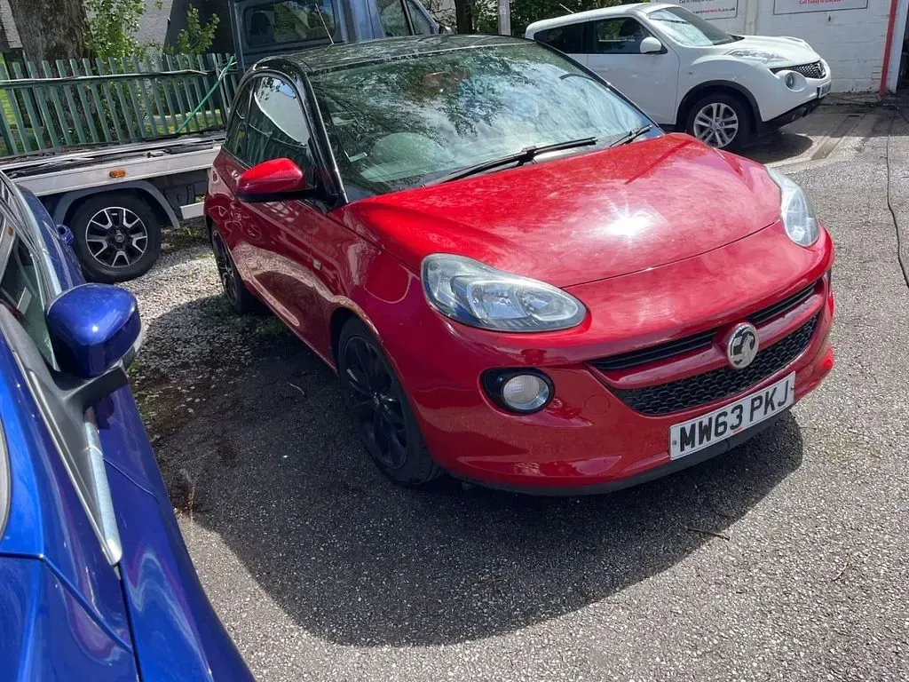 Used Vauxhall Adam Jam 70 HP (51 kW) 2013 Red Hatchback